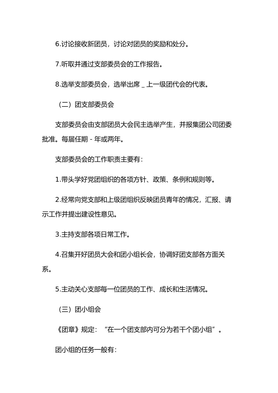 2022新版团支部“三会两制一课”制度细则范例模板.docx_第2页