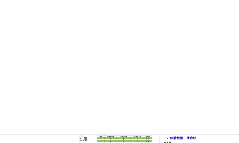 高考历史首考选择题失分原因及对策.pptx