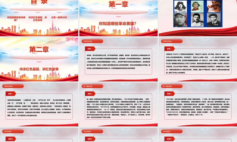 2022年寻找红色记忆介绍班会课件.pptx