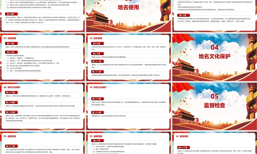 讲解《地名管理条例》PPT.pptx