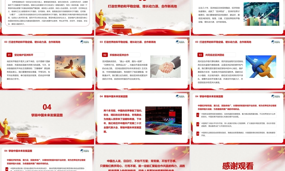 《2022博鳌亚洲论坛开幕式上的重要讲话》宣讲解读PPT.pptx