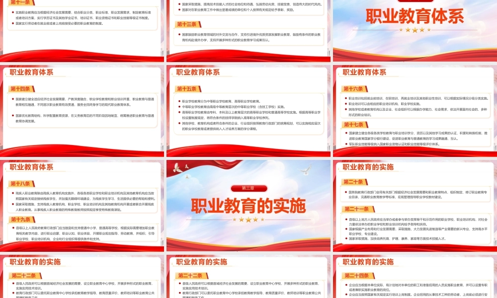 2022《中华人民共和国职业教育法》PPT课件.pptx