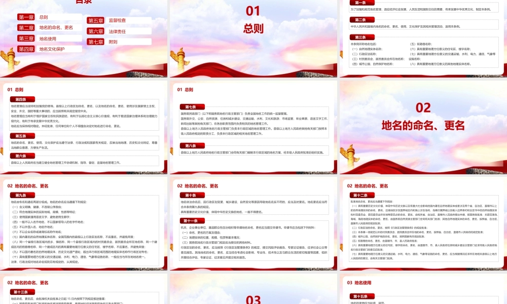 2022《地名管理条例》微党课PPT课件.pptx