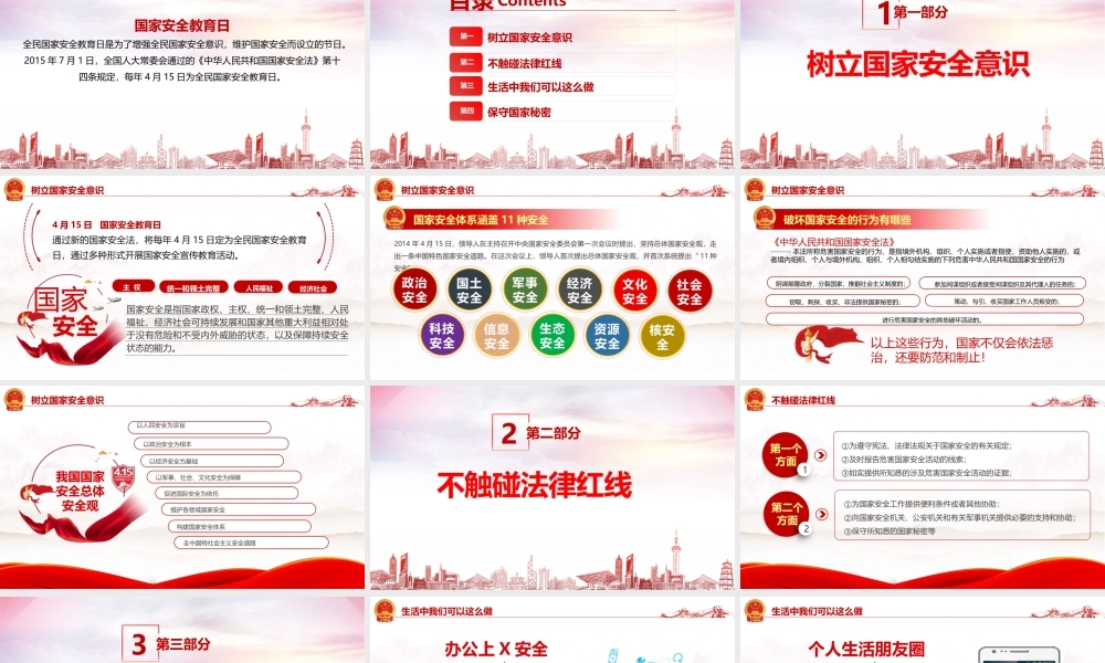 专题学习国家安全教育日班会专题.pptx