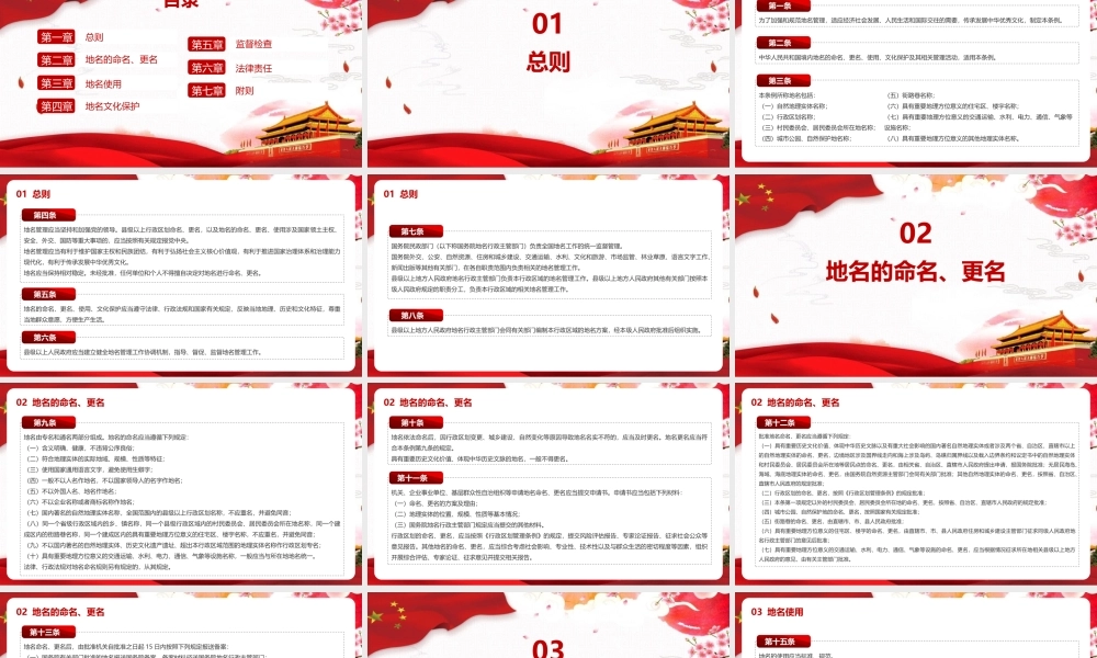 《地名管理条例》重点学习PPT.pptx