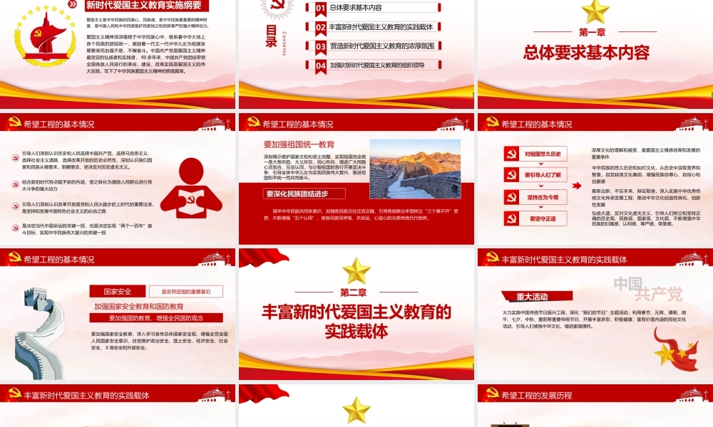 课件《新时代爱国主义教育》PPT.pptx