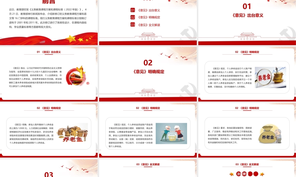 深入学习《关于推动个人养老金发展的意见》党课PPT.pptx