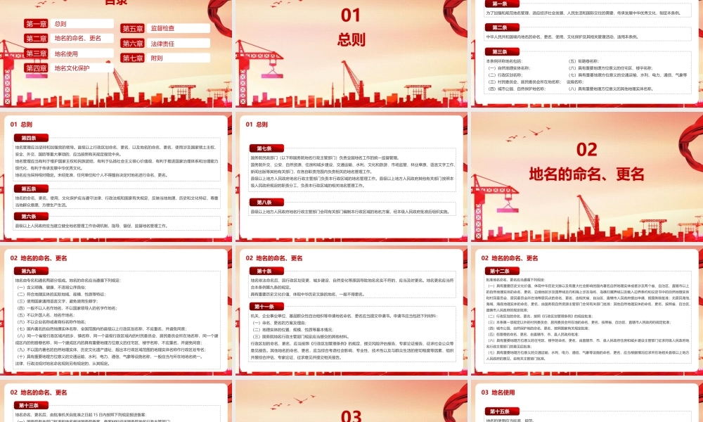 《地名管理条例》全文学习PPT课件.pptx