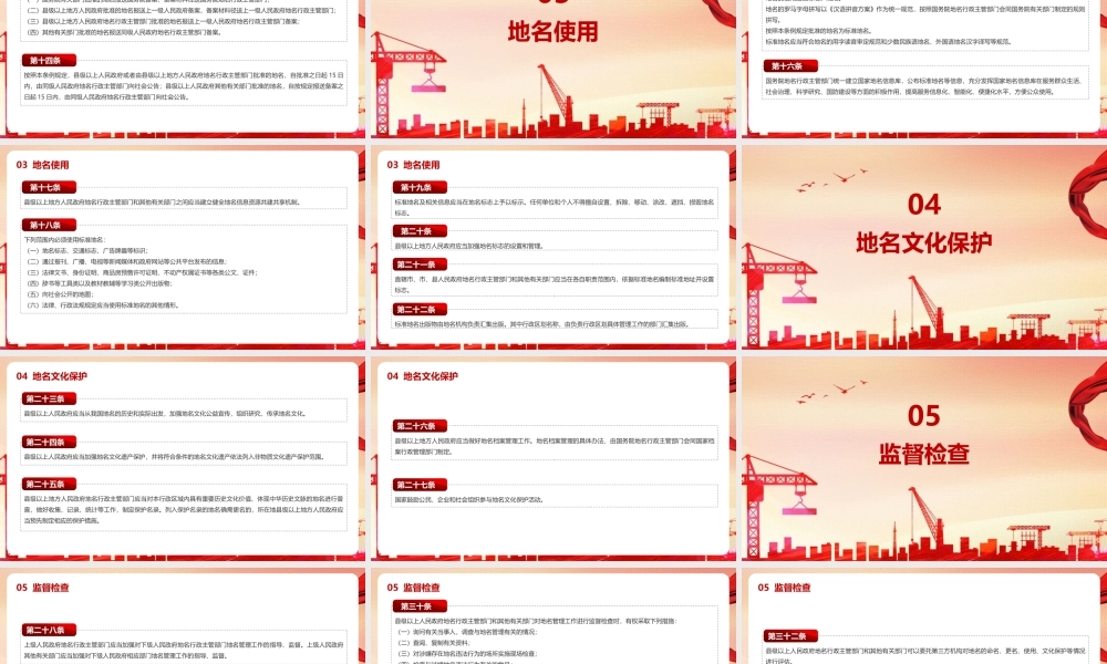《地名管理条例》全文学习PPT课件.pptx