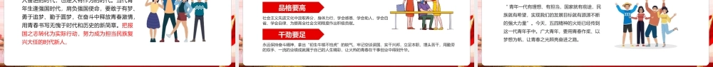 《弘扬五四精神学团史做合格团员》微党课PPT课件.pptx