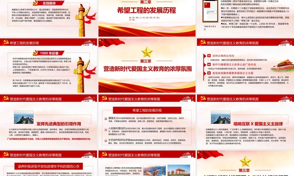 “新时代爱国主义教育”党课PPT.pptx