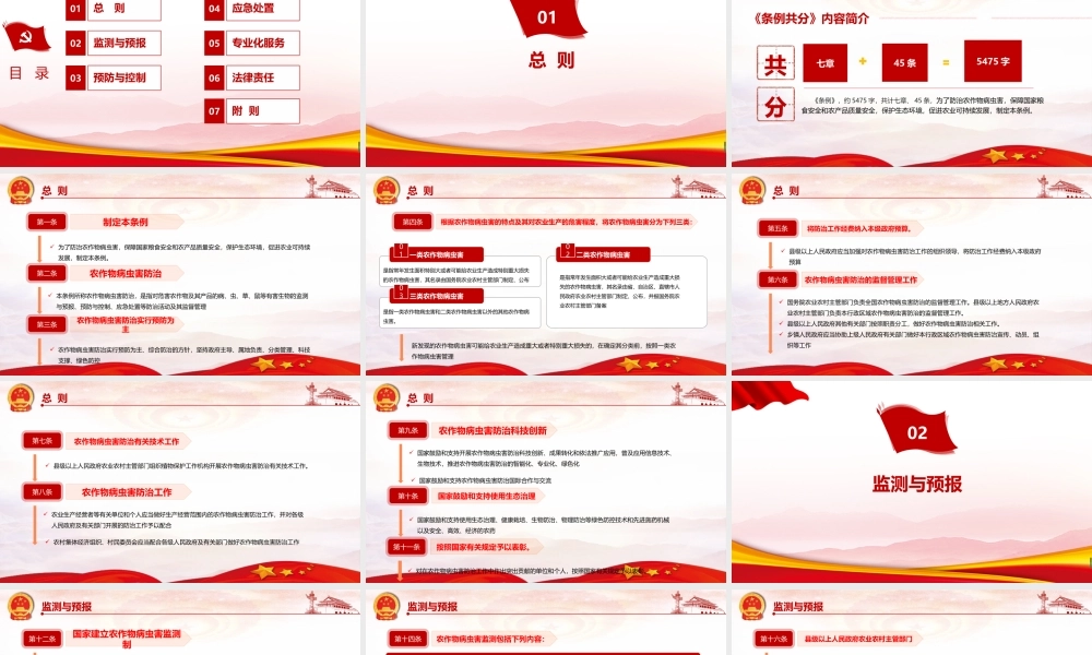 2022《农作物病虫害防治条例》重点学习PPT课件.pptx