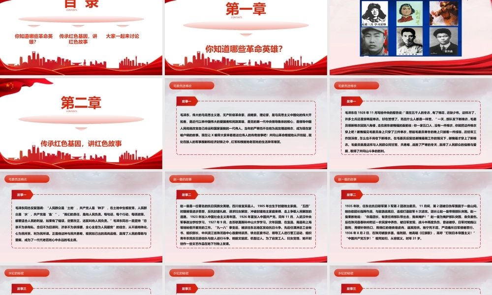 班会课件2022年寻找红色记忆班会主题班会ppt.pptx