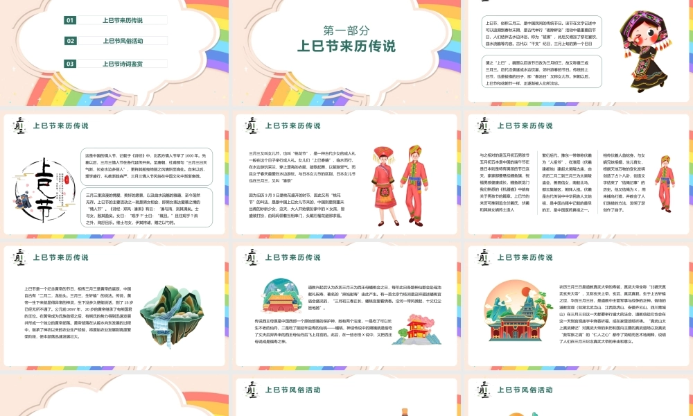 【2022新版】《上巳节》文化内涵ppt.pptx