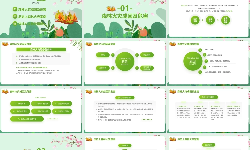 【2022全新】三月三清明节《森林防火》ppt.pptx