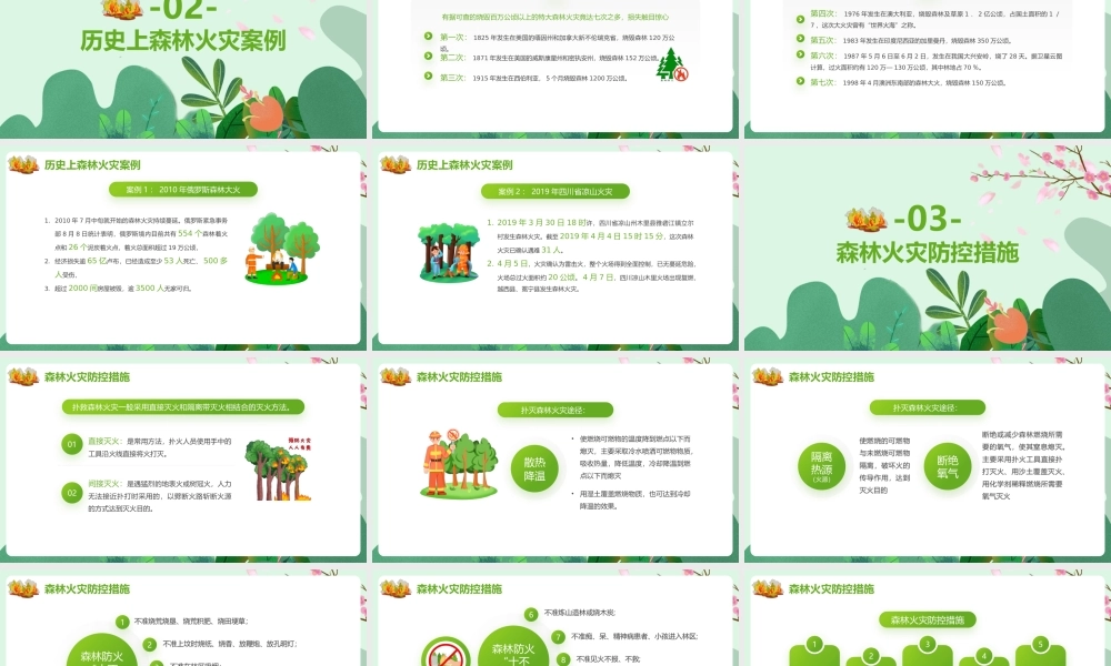 【2022全新】三月三清明节《森林防火》ppt.pptx