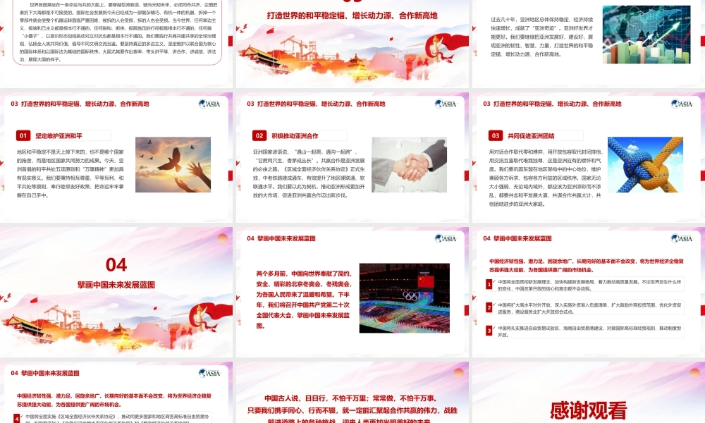 《2022博鳌亚洲论坛开幕式上的重要讲话》专题PPT.pptx