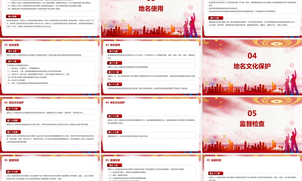 《地名管理条例》微党课PPT.pptx