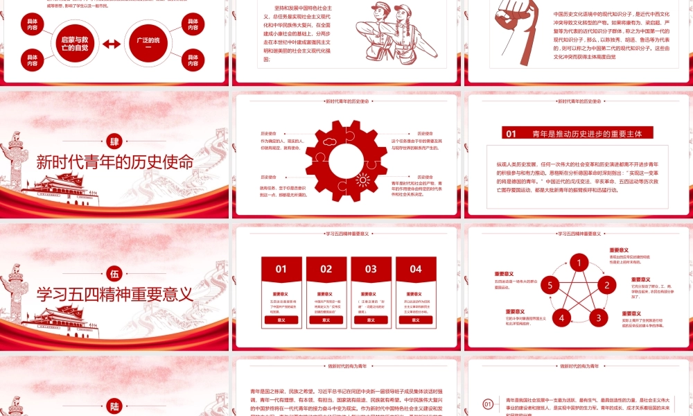 传承五四精神详解PPT课件.pptx