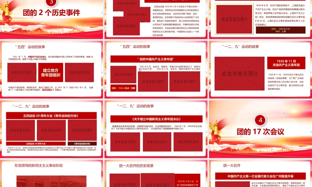 读懂《1922年至2022年中国共青团发展历程》课件（带内容）.pptx