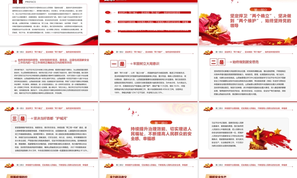 全面贯彻落实总体国家安全观不断筑牢三晋全方位高质量发展安全屏障PPT课件（带内容）.ppt