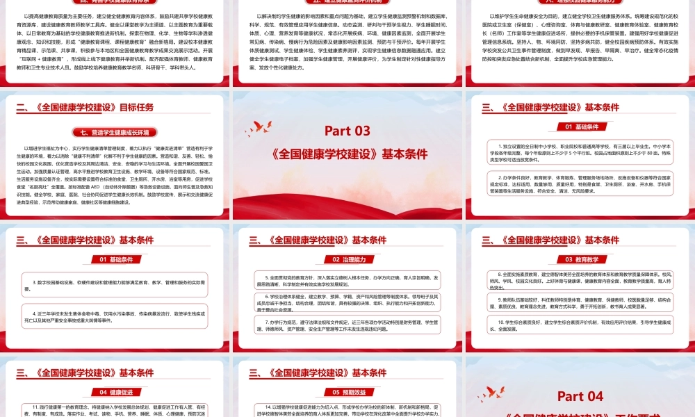 关于实施全国健康学校建设计划（全文）PPT.pptx