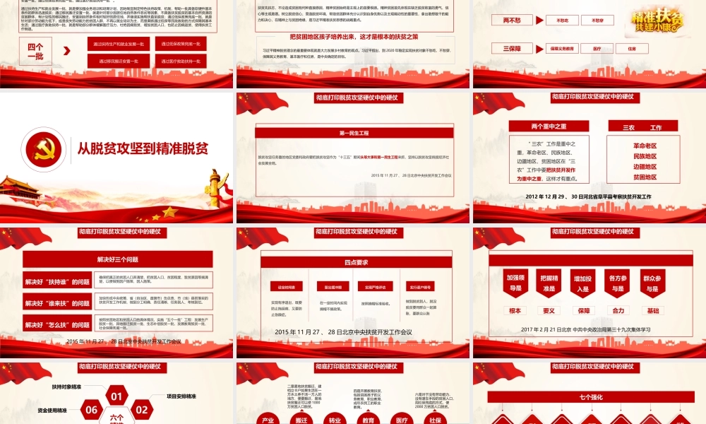 内容型-《精准扶贫》专题学习PPT.pptx