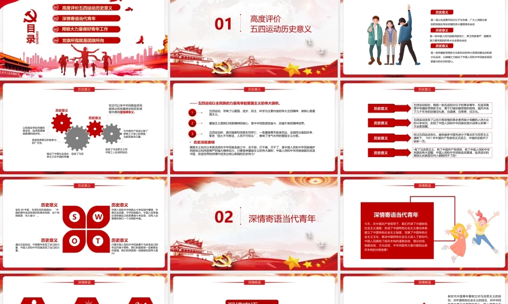 弘扬五四精神创造青春辉煌（含内容）PPT.pptx