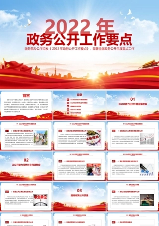 深刻把握2022年政务公开工作要点的PPT.pptx
