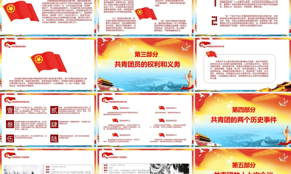 深入贯彻共青团的光辉历史PPT课件.pptx