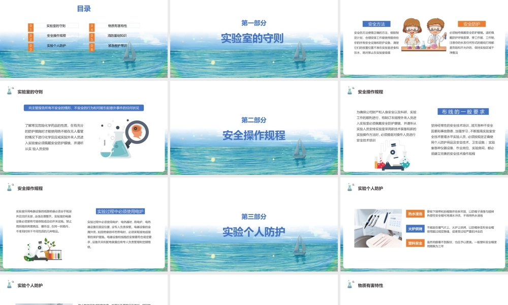 《实验室安全培训》教育培训ppt.pptx