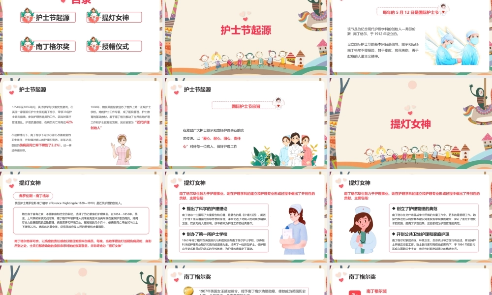 512国际护士节专题ppt课件(含内容）.pptx