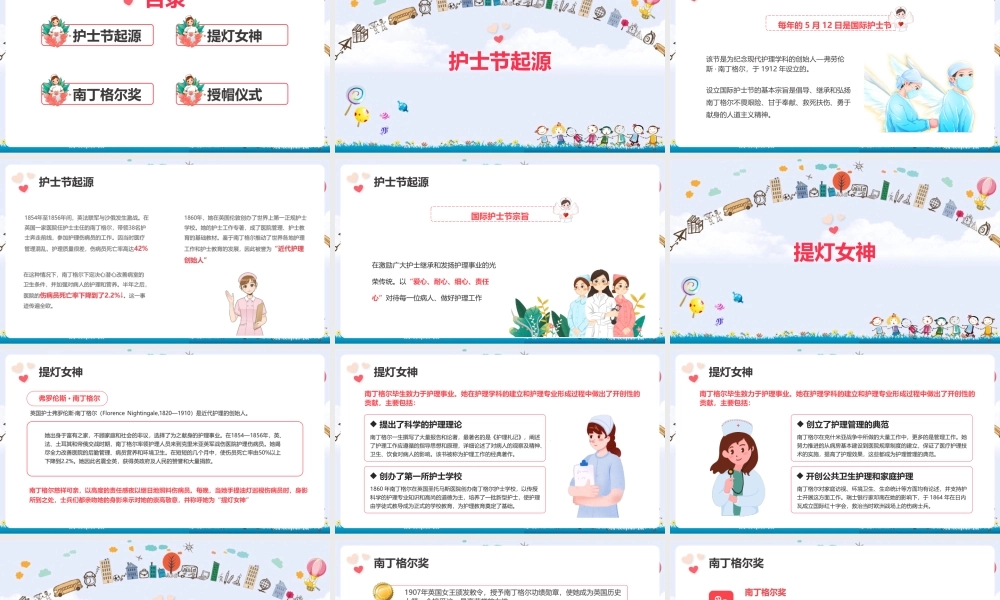 512国际护士节科普ppt课件(含内容）.pptx