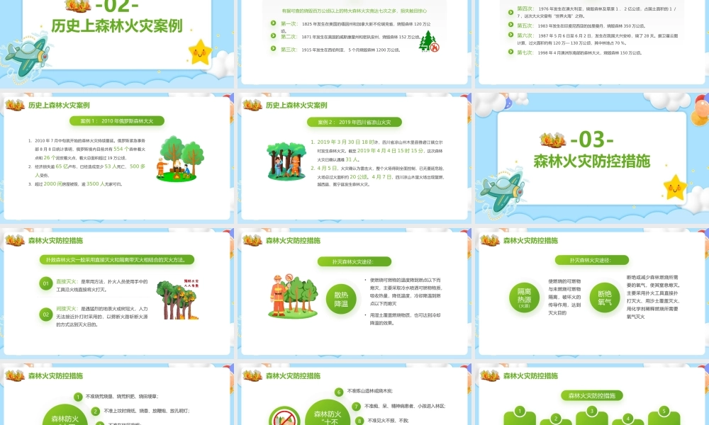 2022年《森林防火知识》精简课件ppt.pptx