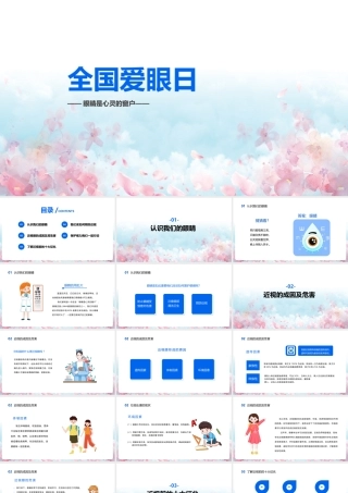2022年小学三年级学习《全国爱眼日》ppt.pptx