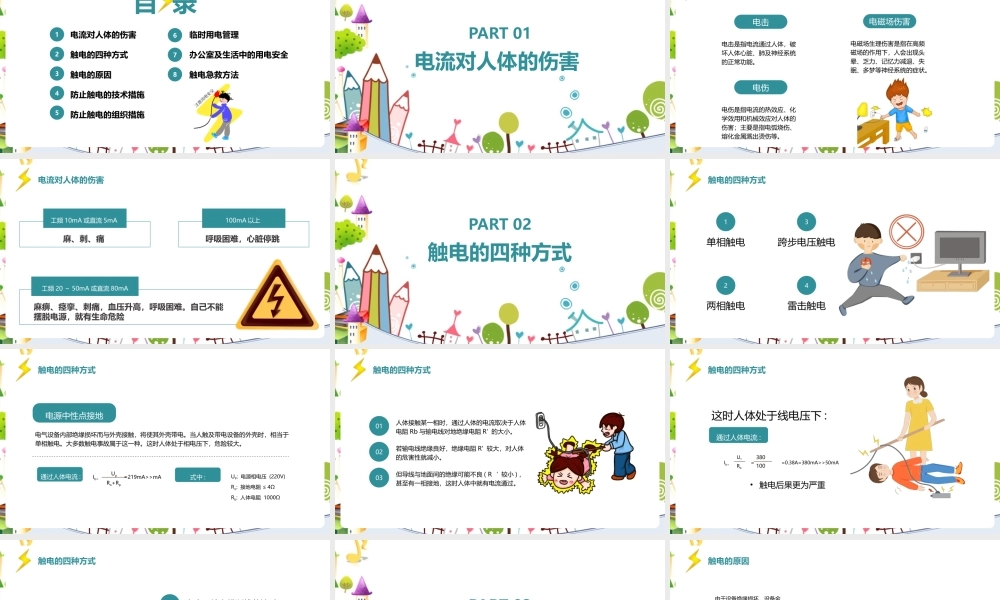 安全用电知识宣传知识学习ppt.pptx