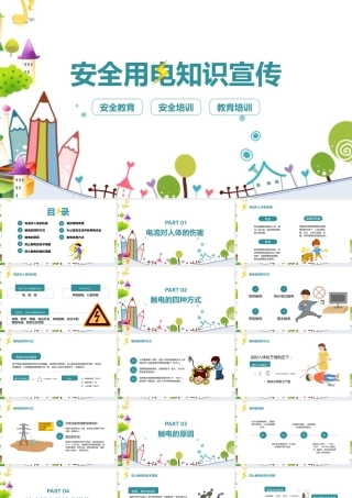 安全用电知识宣传知识学习ppt.pptx