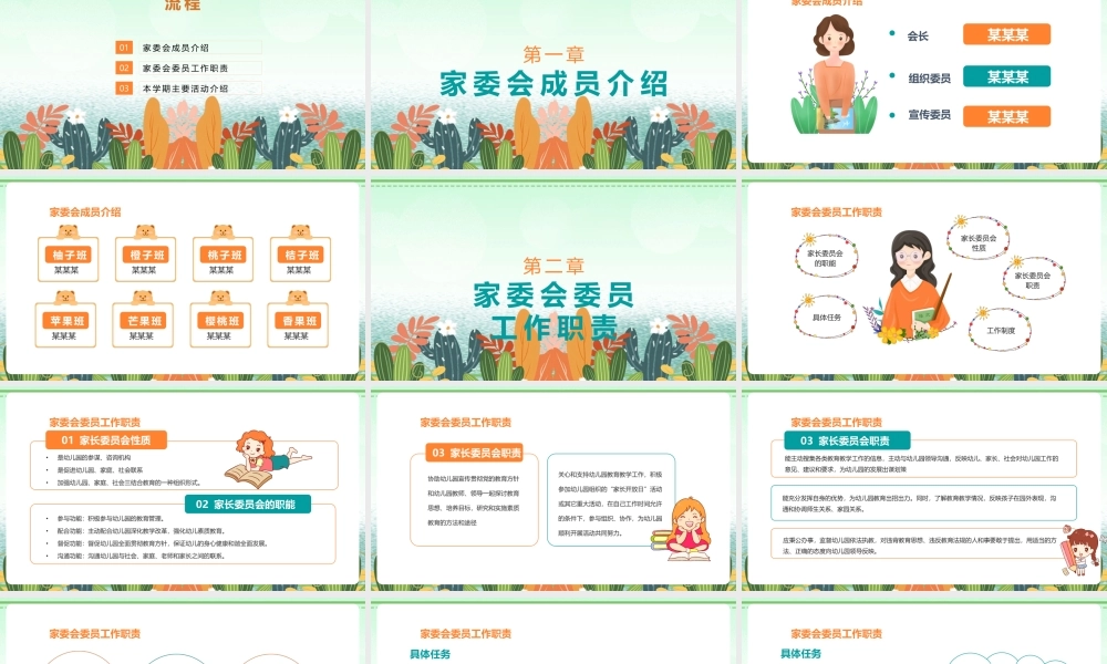 小学二年级学习家委会选举ppt.pptx