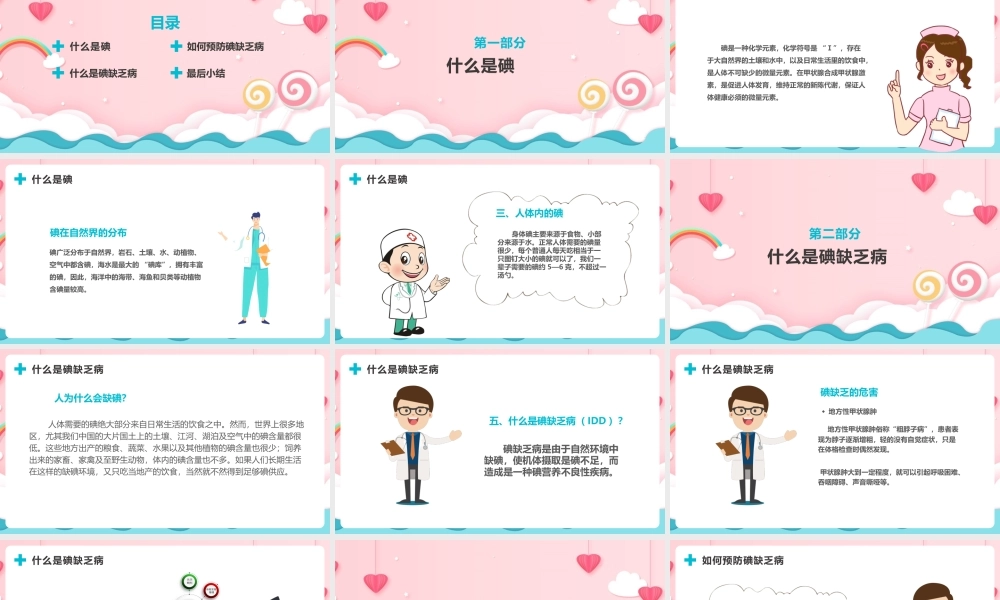 小学六年级学习《碘缺乏病的防治知识》ppt.pptx