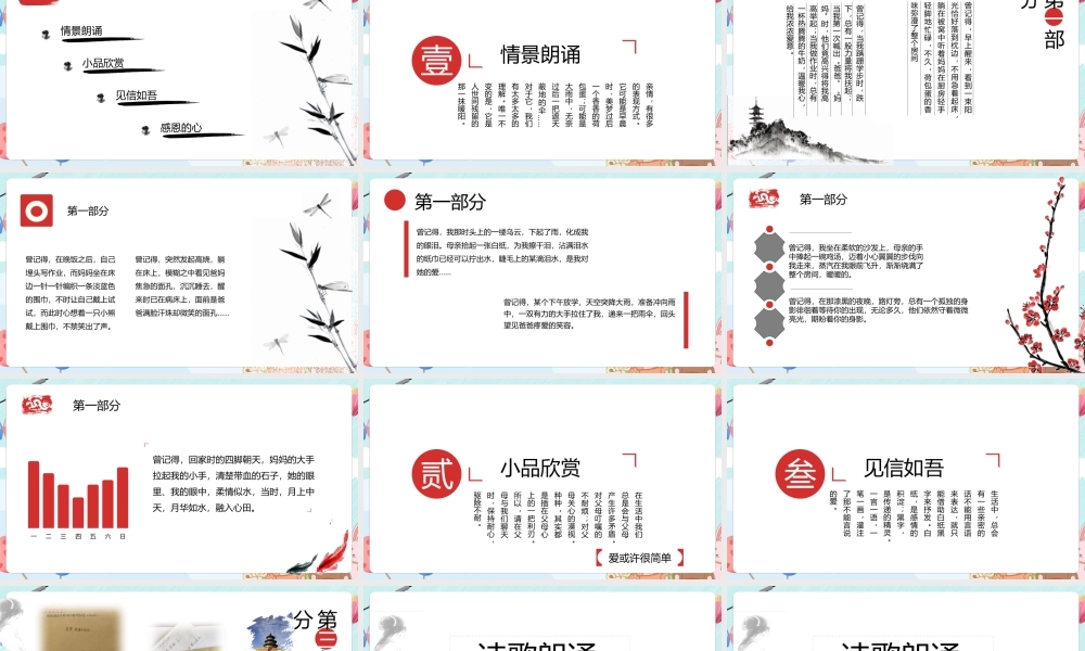 中学生学习孝之道在于感恩ppt课件.pptx