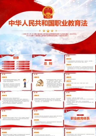 2022《中华人民共和国职业教育法》PPT课件（带内容）.pptx