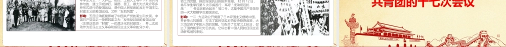 2022共青团的光辉历史（含内容）PPT.pptx