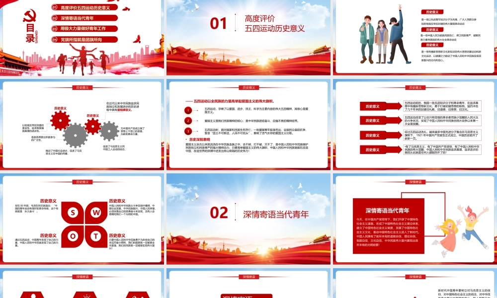 2022解读弘扬五四精神创造青春辉煌PPT课件.pptx