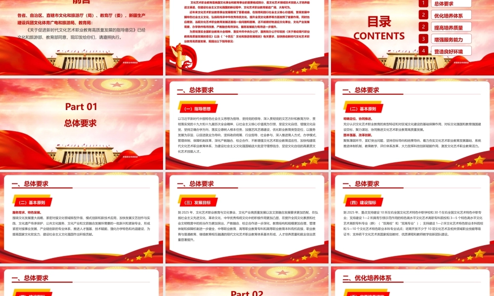 2022深刻把握《关于促进新时代文化艺术职业教育高质量发展的指导意见》的PPT课件.pptx