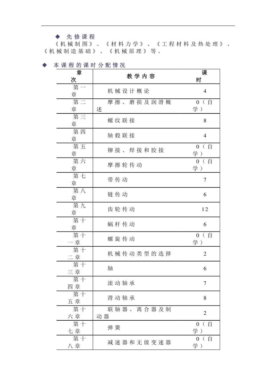 重庆大学机械设计教学大纲.pdf_第1页