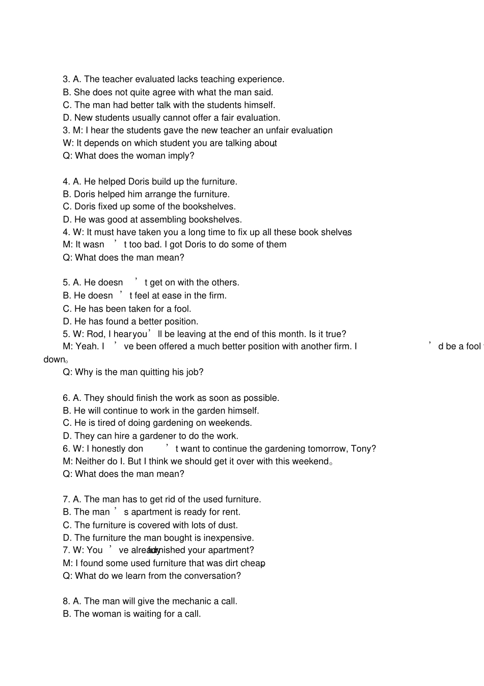 2014年6月大学英语四级真题及答案(全套详解).pdf_第2页