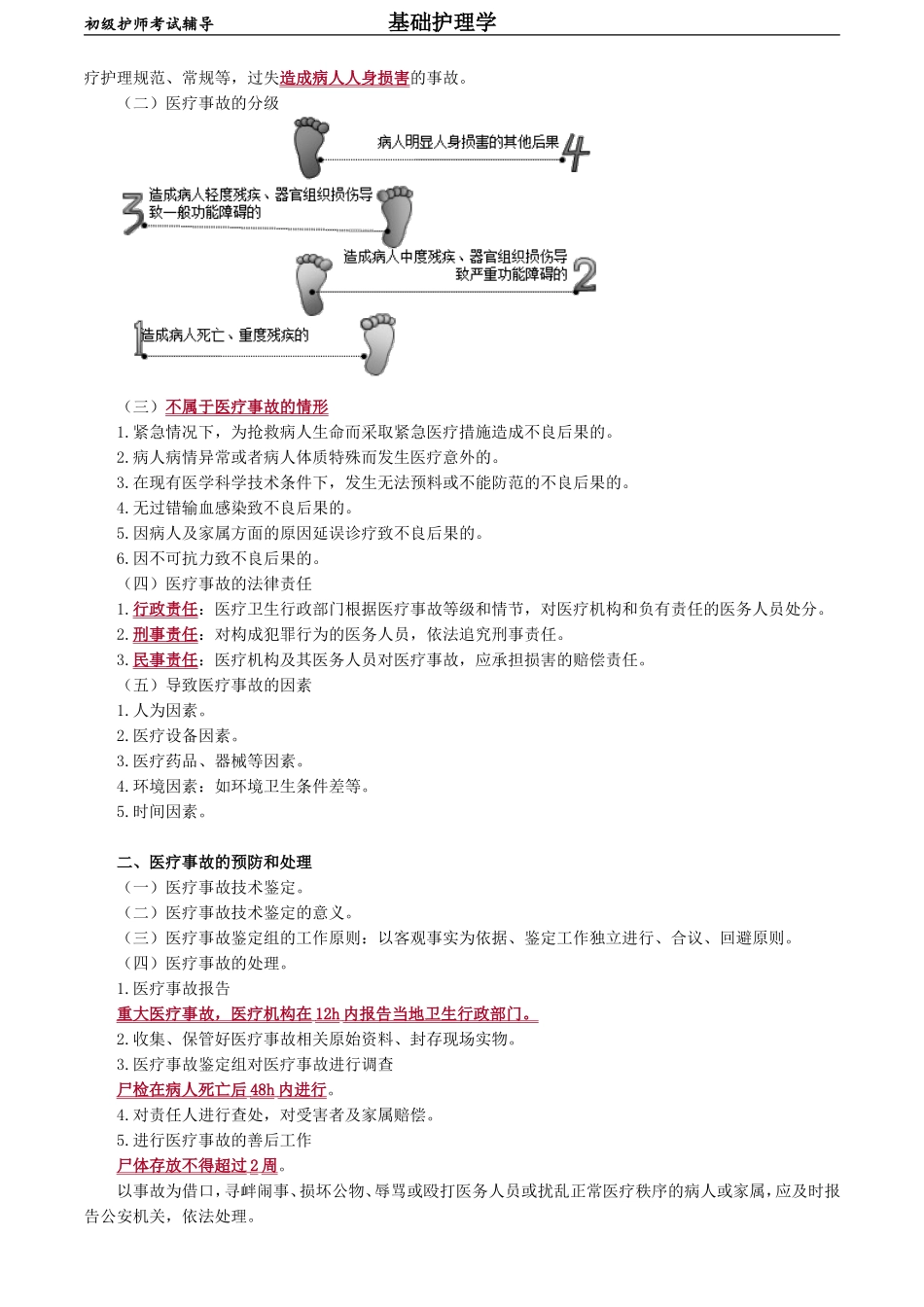初级护师-基础护理学 第七章　护士工作与法律.doc_第3页