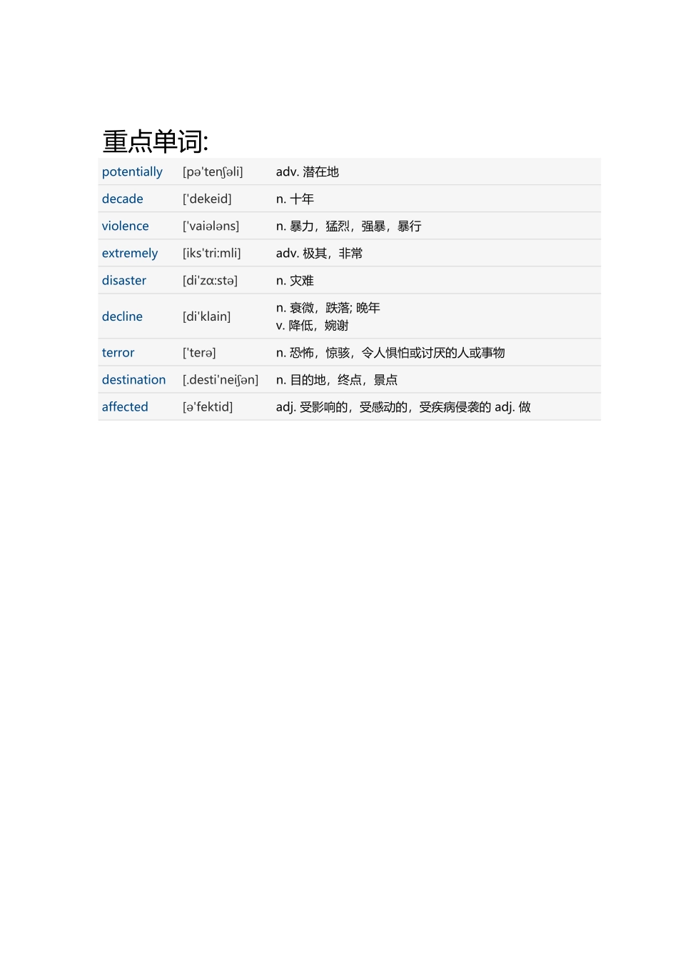 2019年06月英语四级(第1套)听力真题 新闻报道(1).docx_第2页