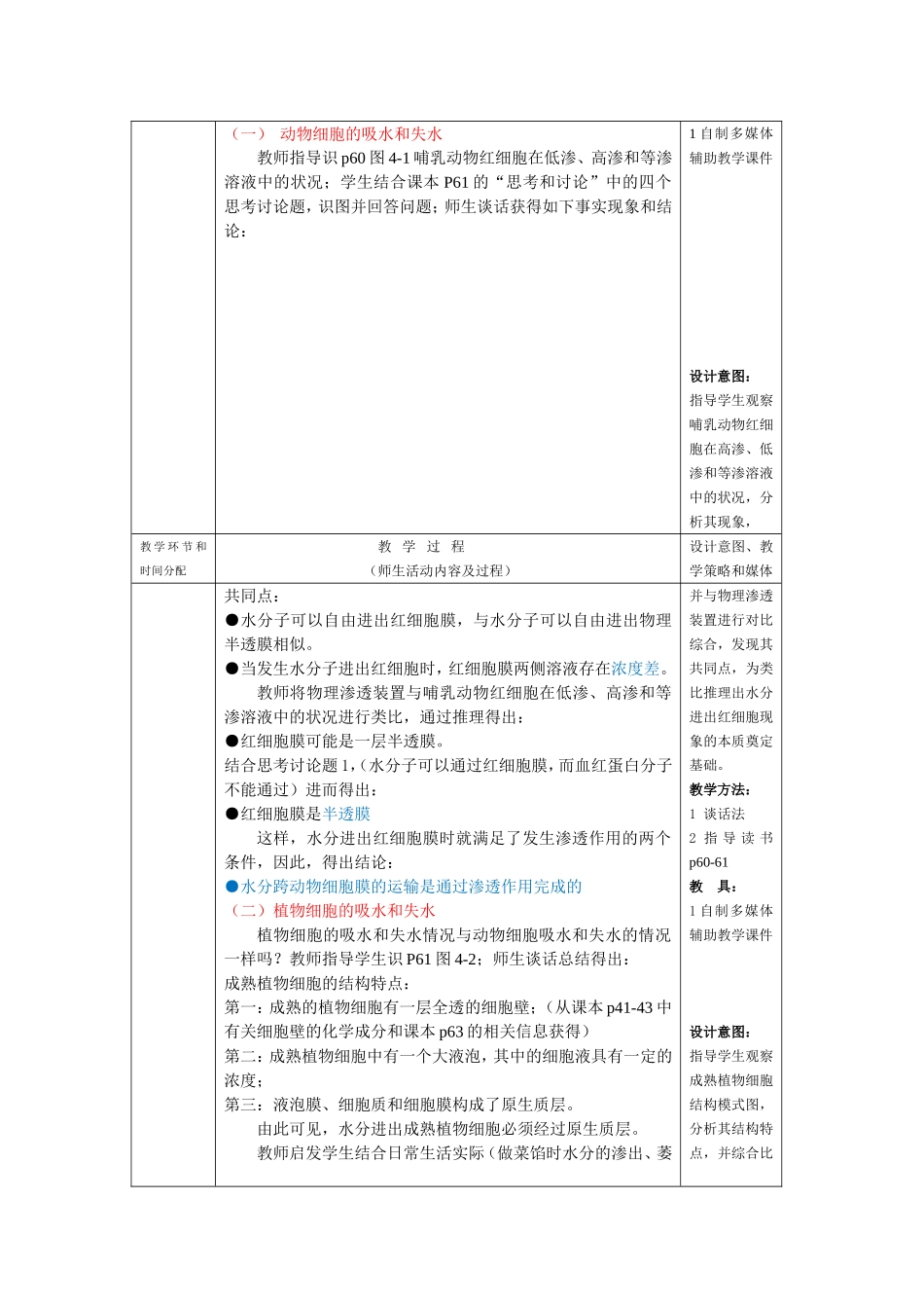 福建师大生命科学学院教案格式.doc_第2页