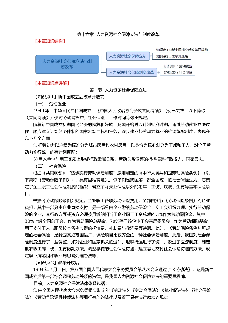2020高级经济师-高级人力 -精讲班-第16章.docx_第1页